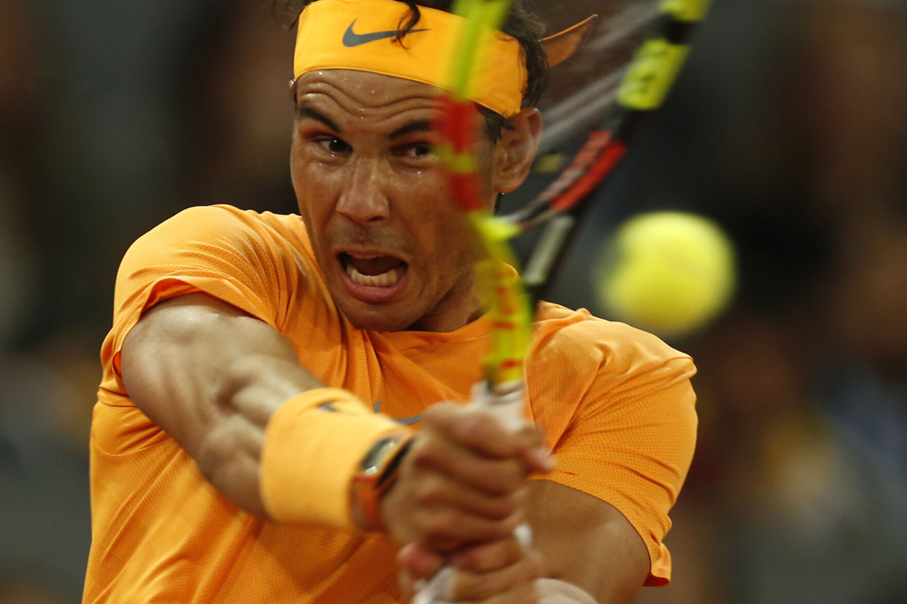 2018: Rafael Nadal breaks John McEnroe’s record of 49 straight sets won on the same surface